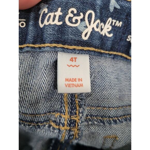 Cat & Jack Zara Toddler Girls set of 3 Outfits size‎ 4t Pants and Shirts #7 - Picture 6 of 6